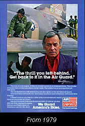 Janssen in the National Guard ad